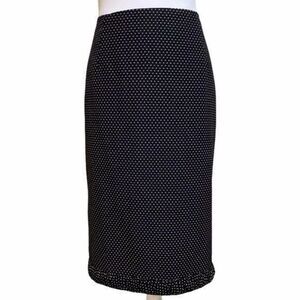 Peck & Peck Tufted Hem Pencil Skirt